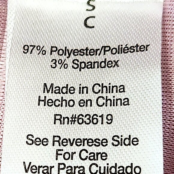 Sweatshirt Project Drop Shoulder Dusty Pink Pullover Cross Neck Hoodie Size S - Picture 6 of 11